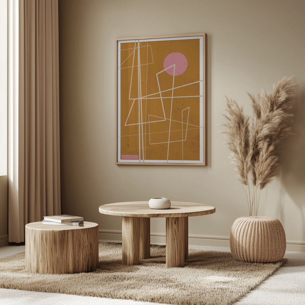 Angular Lines no 10 Poster